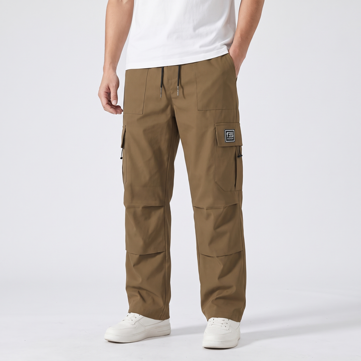 Men's All-Season Cargo Pants for Commutes with Deep Pockets 7