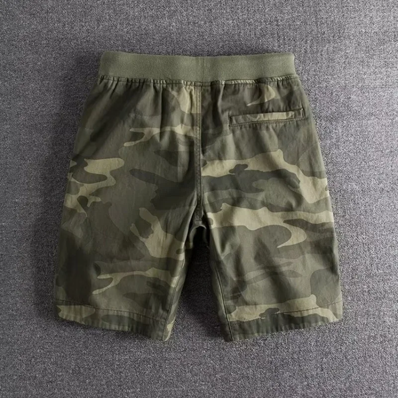 Men's Athletic Camo Shorts for Gym Days with High Stretch 1