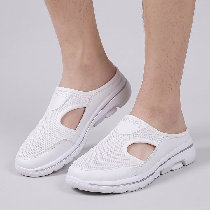 Men's Breathable Sport Mules with Cushioned Sole 2