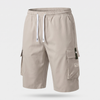 Men's Casual Capri Cargo Pants for Hiking with Big Pockets
