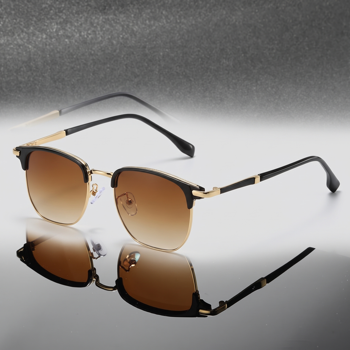 Men's Classy Clubmaster Shades for Everyday with UV Lenses 2