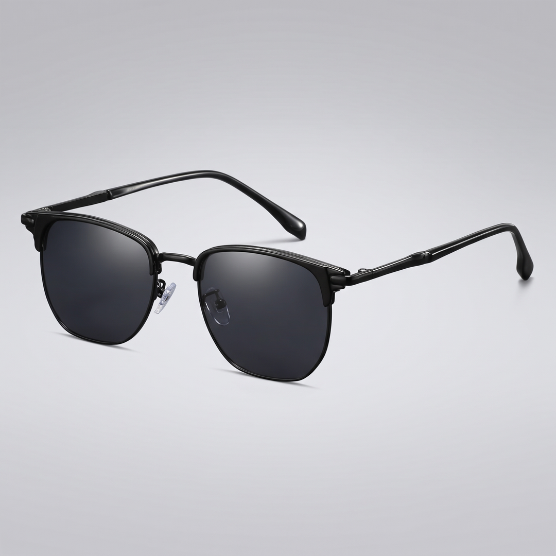 Men's Classy Clubmaster Shades for Everyday with UV Lenses 5