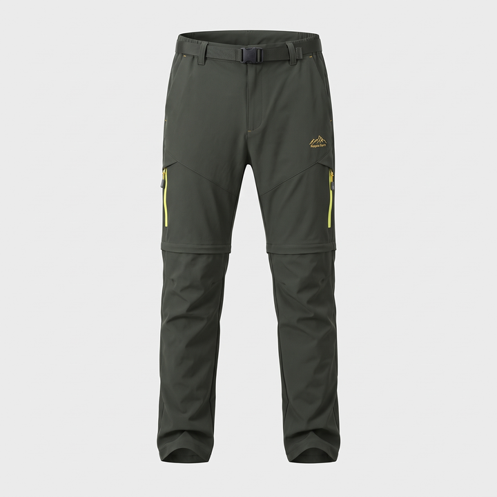 Men's Convertible Hiking Pants for Trails with Zip-Off Legs 0