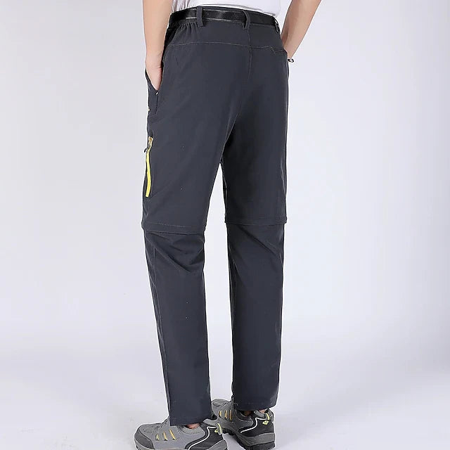 Men's Convertible Hiking Pants for Trails with Zip-Off Legs 10