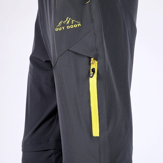 Men's Convertible Hiking Pants for Trails with Zip-Off Legs 17