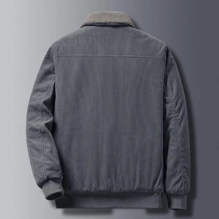 Men's Cozy Corduroy Jacket for Layering with Fleece Lining 1