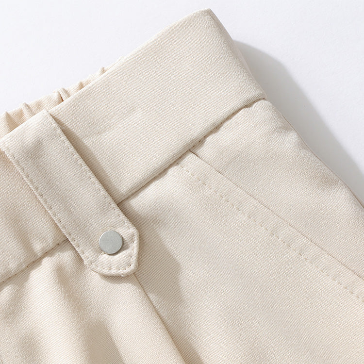 Men's Dress Trousers Soft Breathable Fabric Relaxed Fit Pleated Front Gray 7