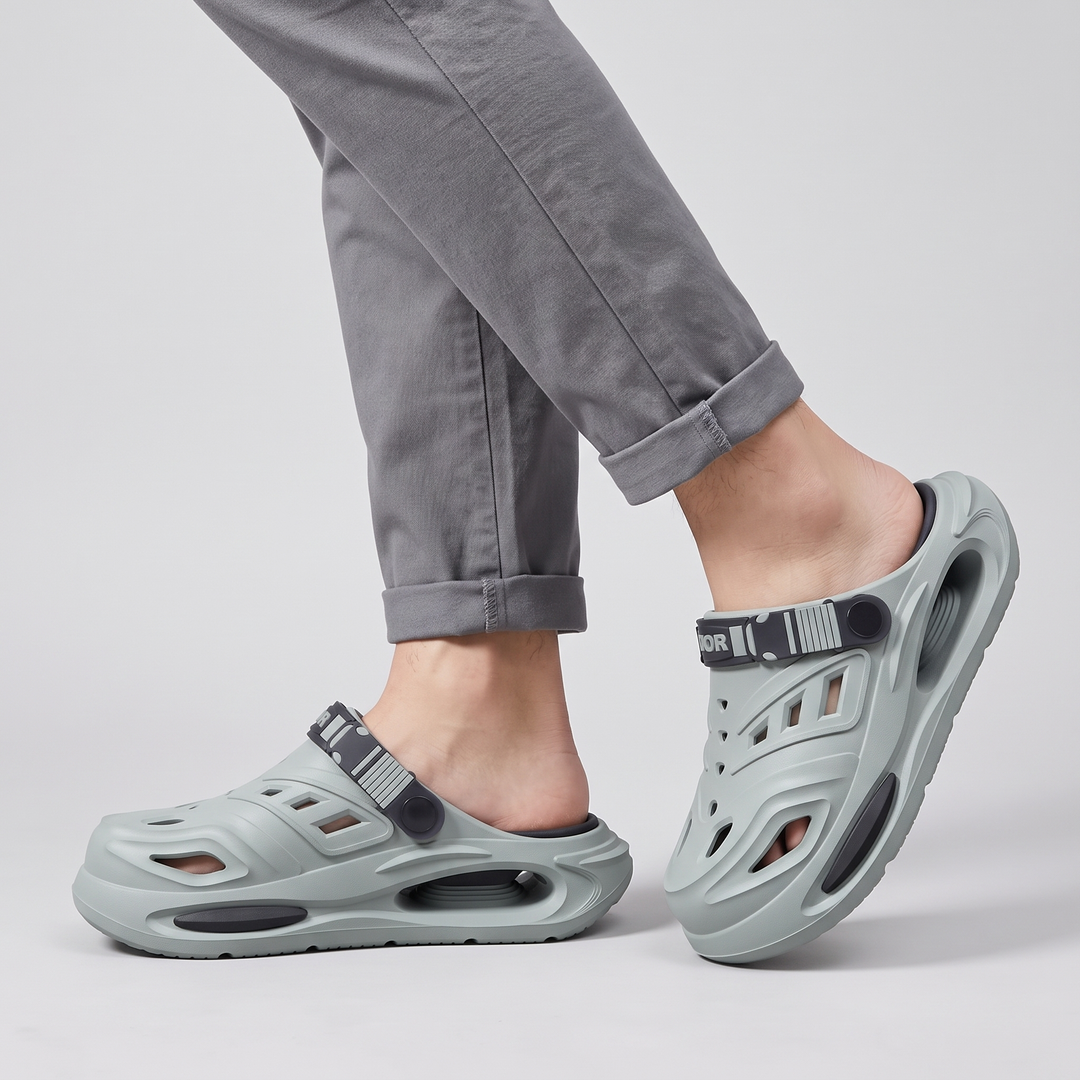 Men's EVA Recovery Slides for Summer with Removable Insoles 1