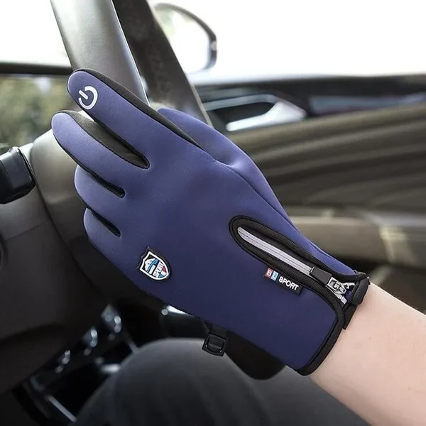 Men's Heated Gloves for Cycling with Touchscreen Fingertips 10