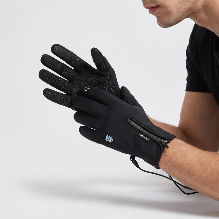 Men's Heated Gloves for Cycling with Touchscreen Fingertips 17