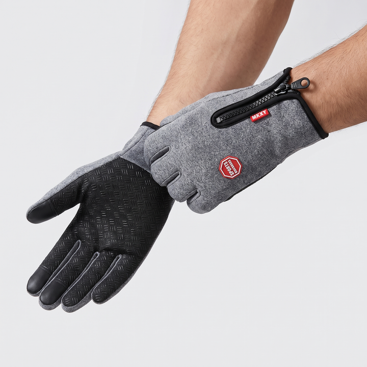 Men's Heated Gloves for Cycling with Touchscreen Fingertips 24