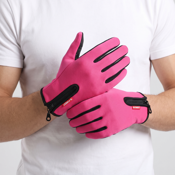 Men's Heated Gloves for Cycling with Touchscreen Fingertips 26