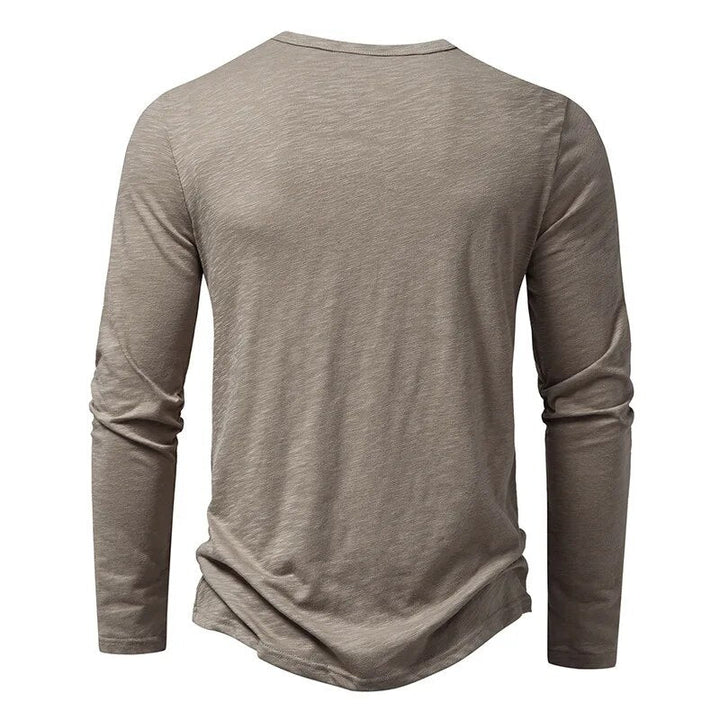 Men's Henley Shirt 100% Cotton Slim Fit Lightweight Comfortable Daily Wear 2