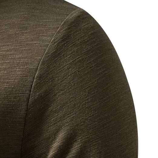 Men's Henley Shirt 100% Cotton Slim Fit Lightweight Comfortable Daily Wear 7