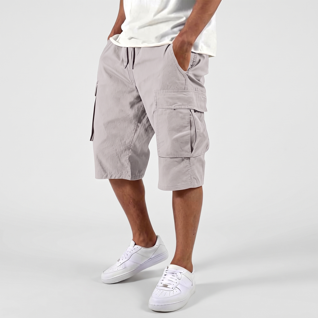 Men's Lightweight Cargo Shorts for Hiking with Deep Pockets 9