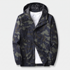 Men's Lightweight Hooded Jacket for Rain with Full Zip