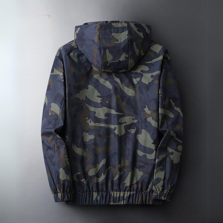 Men's Lightweight Hooded Jacket for Rain with Full Zip 1