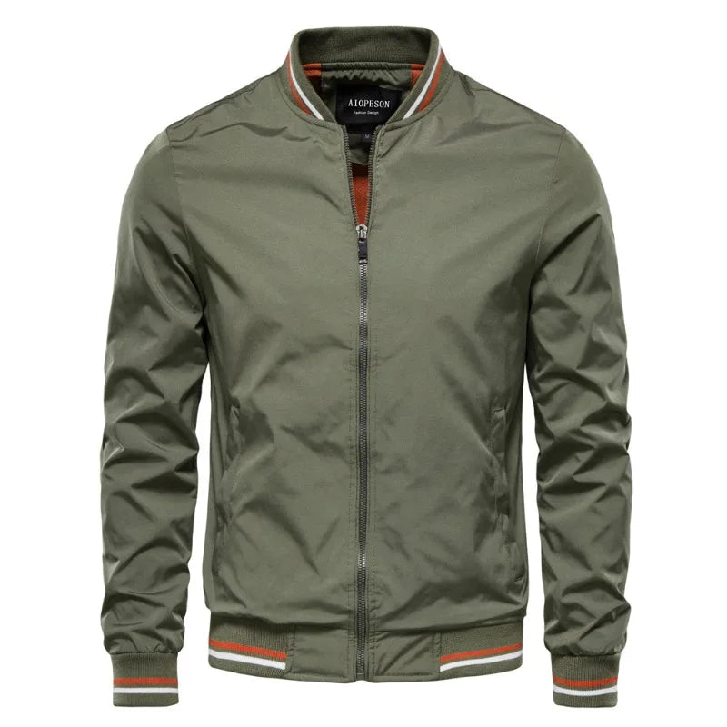 Men's Lightweight Jacket Casual Fit European-American Style Spring Autumn Wear 1