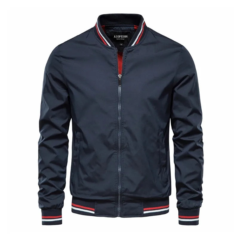 Men's Lightweight Jacket Casual Fit European-American Style Spring Autumn Wear 2
