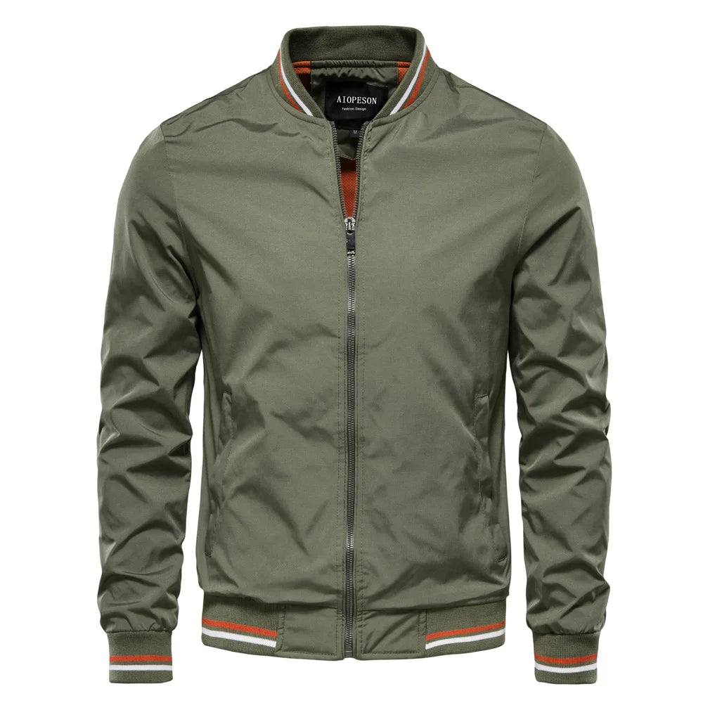 Men's Lightweight Jacket Casual Fit European-American Style Spring Autumn Wear 6