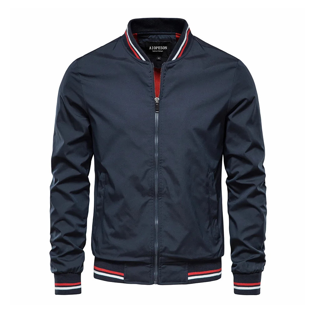 Men's Lightweight Jacket Casual Fit European-American Style Spring Autumn Wear 7