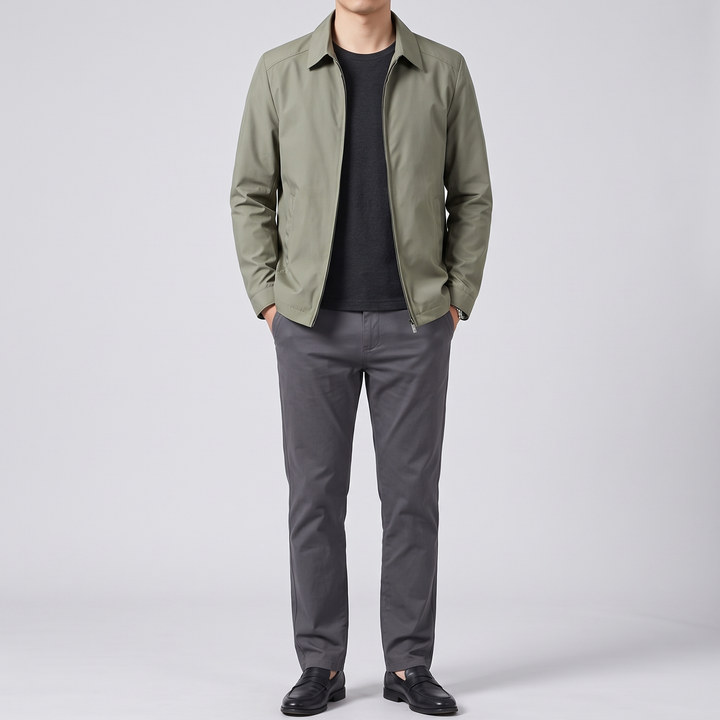 Men's Loose Spring Jacket for Casual Days with Soft Fabric 3