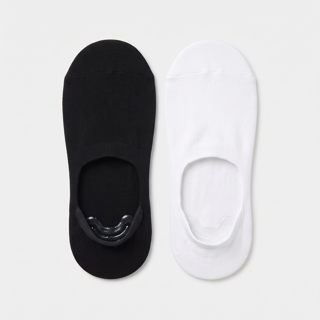 Men's No-Show Liner Socks for Loafers with Silicone Grips 0