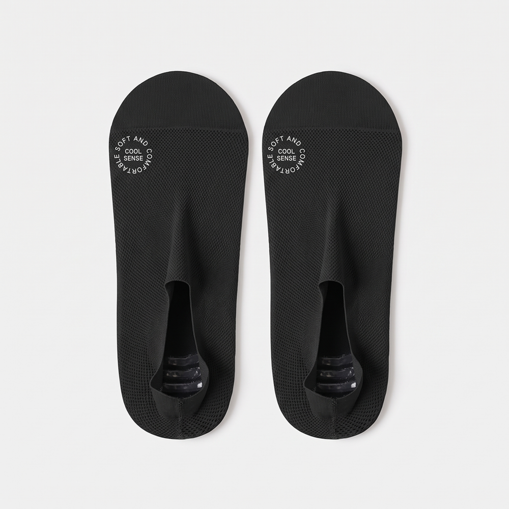 Men's No-Show Liner Socks for Loafers with Silicone Grips 1