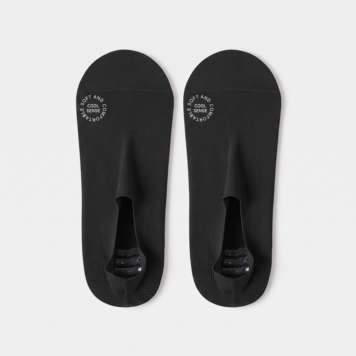 Men's No-Show Liner Socks for Loafers with Silicone Grips 1