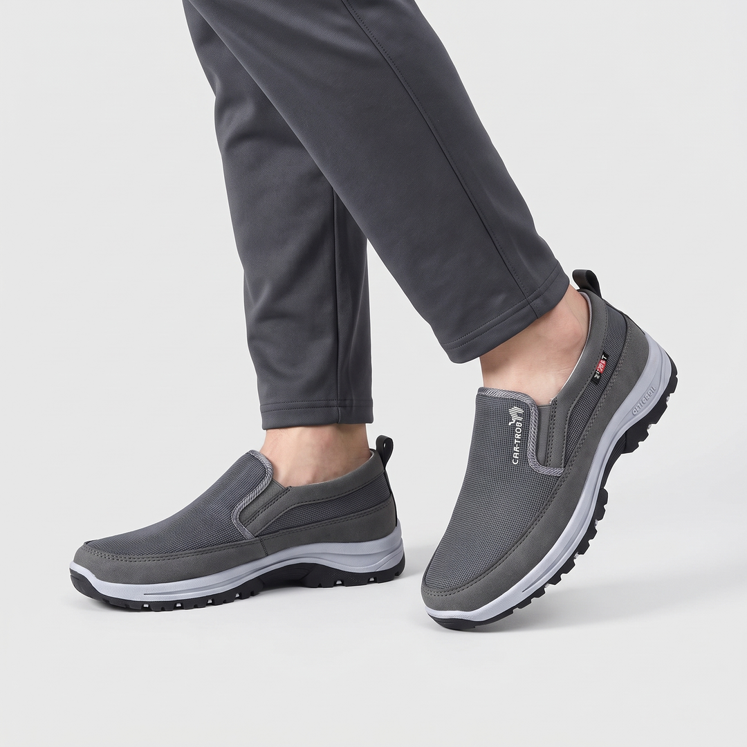 Men's Orthopaedic Slip-On Trainers with Cushioned Sole 2