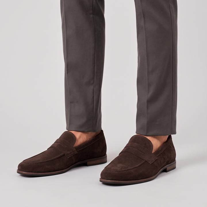Men's Penny Loafers for Office Days with Round Toe 1