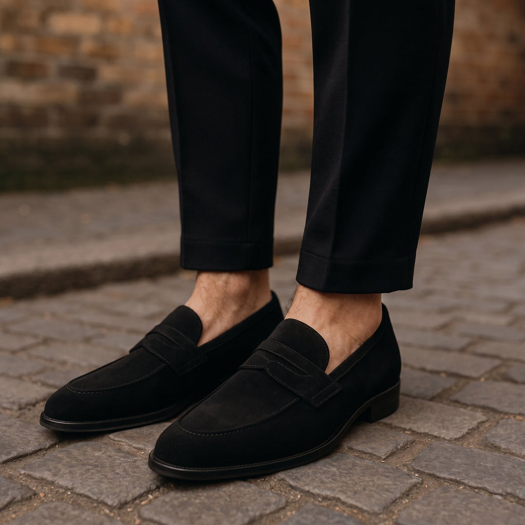 Men's Penny Loafers for Office Days with Round Toe 5