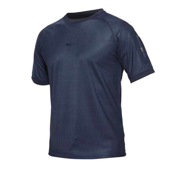 Men's Quick-Dry Polo Shirt for Hiking with Chest Pocket 12