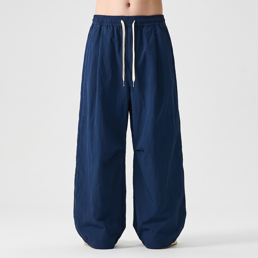 Men's Relaxed Cotton Pants for Everyday with Drawstring 10