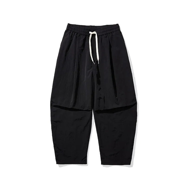 Men's Relaxed Cotton Pants for Everyday with Drawstring 6