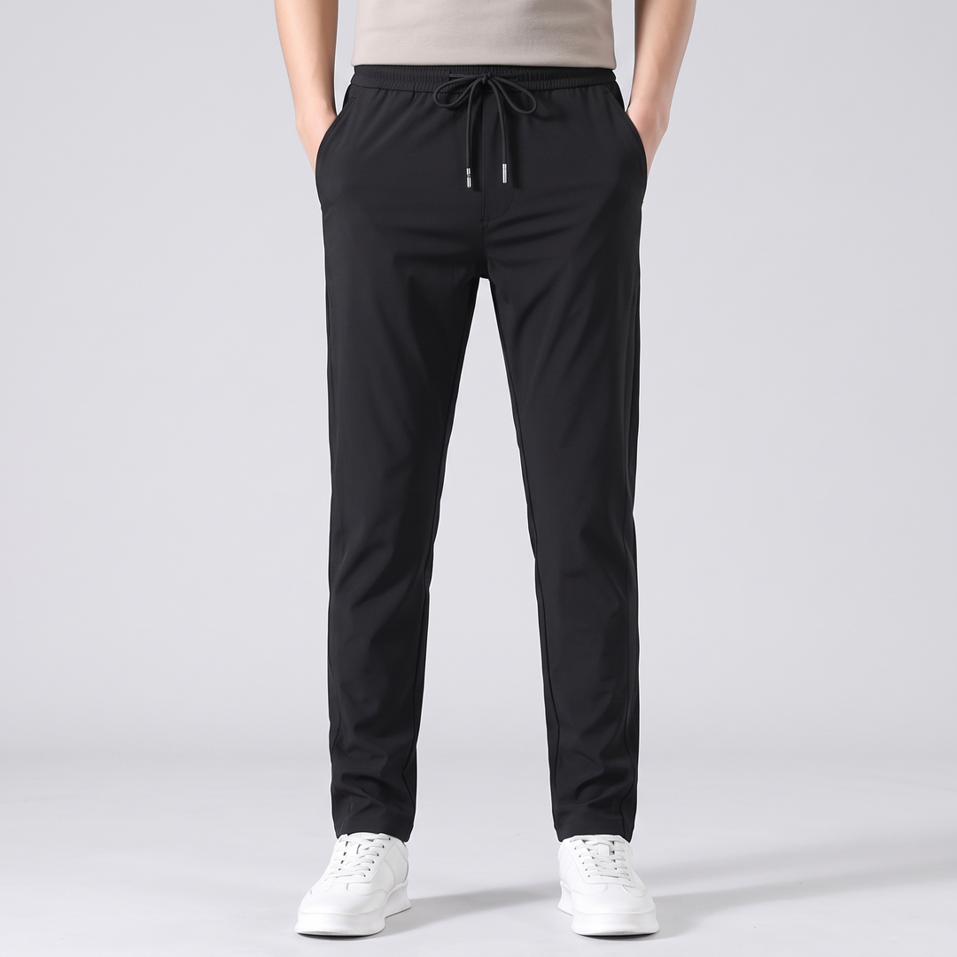 Men's Slim Joggers for Daily Wear with Drawstring Waist 1