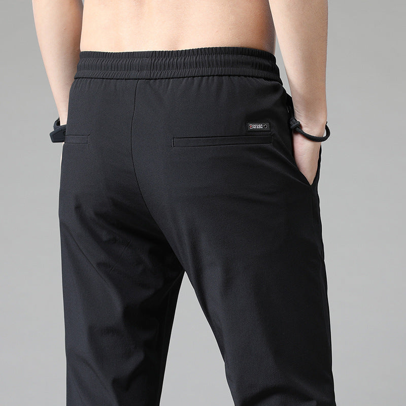 Men's Slim Joggers for Daily Wear with Drawstring Waist 13