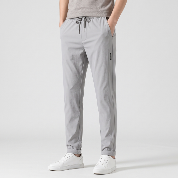Men's Slim Joggers for Daily Wear with Drawstring Waist 3