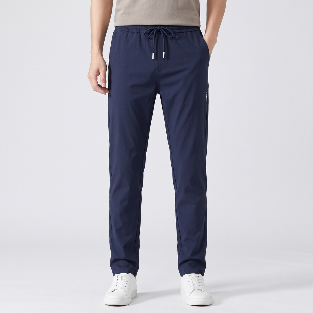 Men's Slim Joggers for Daily Wear with Drawstring Waist 5