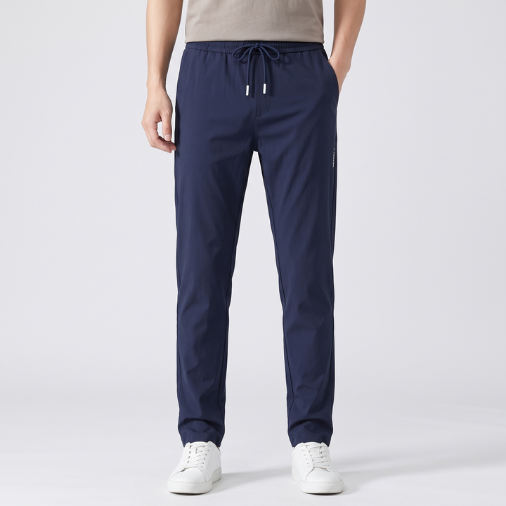 Men's Slim Joggers for Daily Wear with Drawstring Waist 5