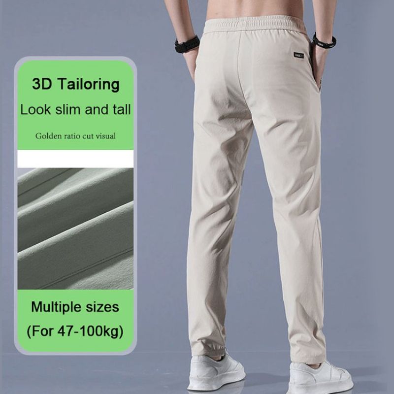 Men's Slim Joggers for Daily Wear with Drawstring Waist 8