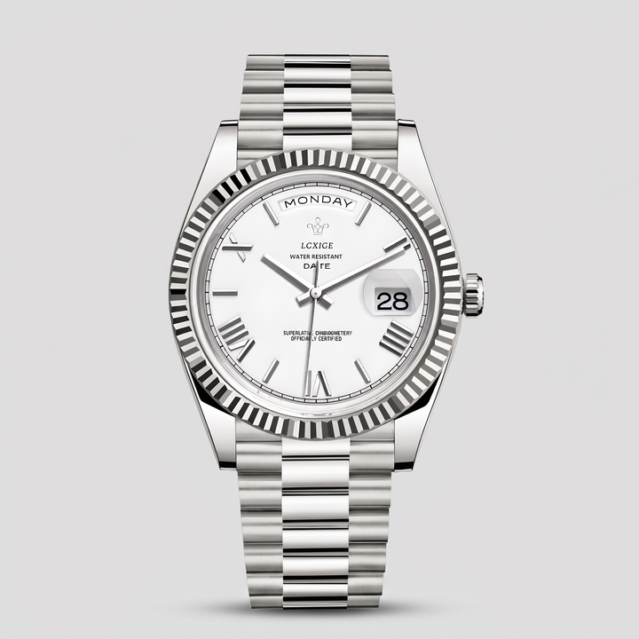 Men's Sophisticated Wrist Watch with Roman Numerals 0