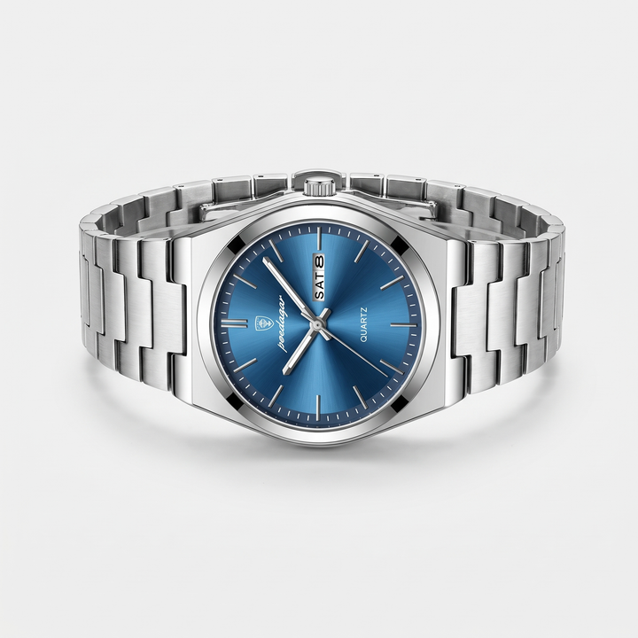 Men's Sophisticated Wrist Watch with Roman Numerals 2