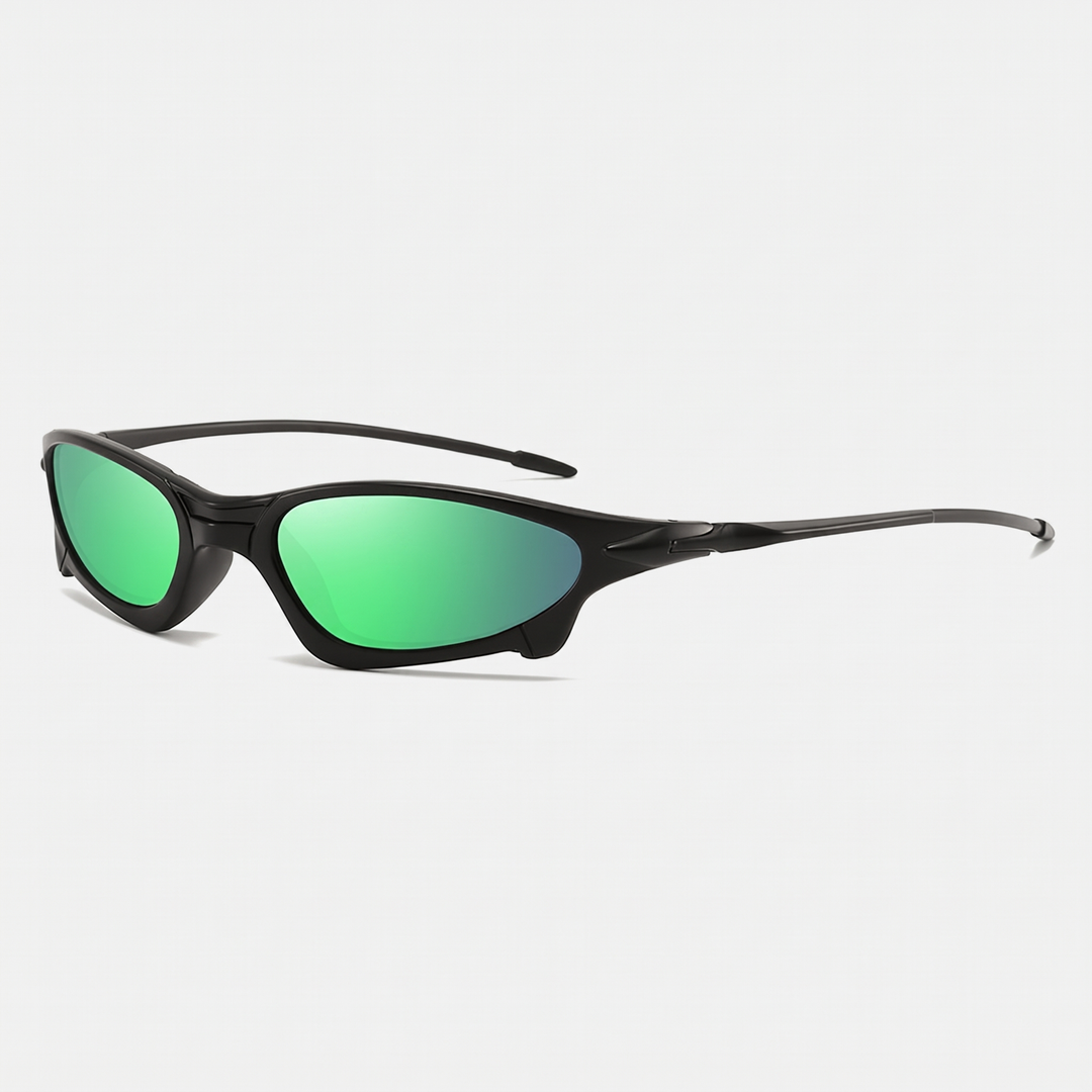 Men's Sport Sunglasses for Cycling with Mirrored Lenses 2
