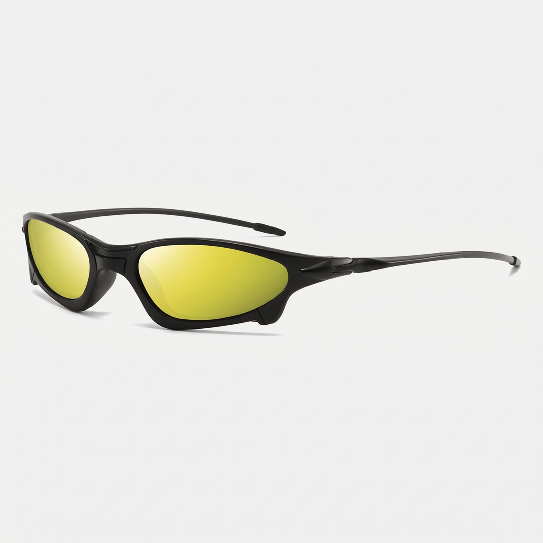 Men's Sport Sunglasses for Cycling with Mirrored Lenses 4