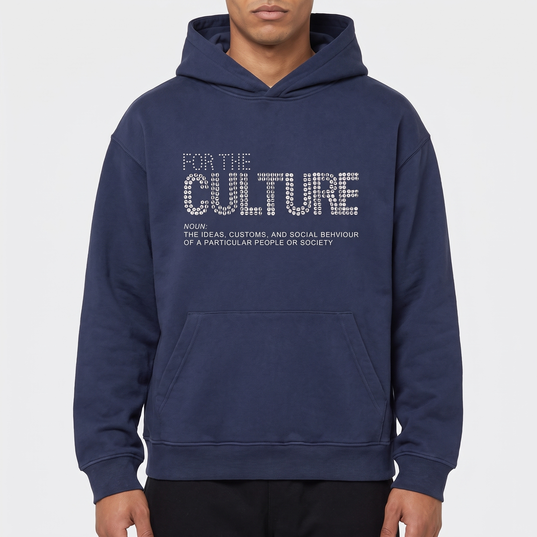 Men's Statement Graphic Hoodie with Drawstring Hood 1