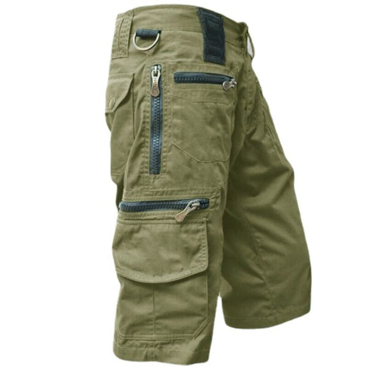 Men's Stretch Cargo Shorts for Hiking with 9 Pockets 2