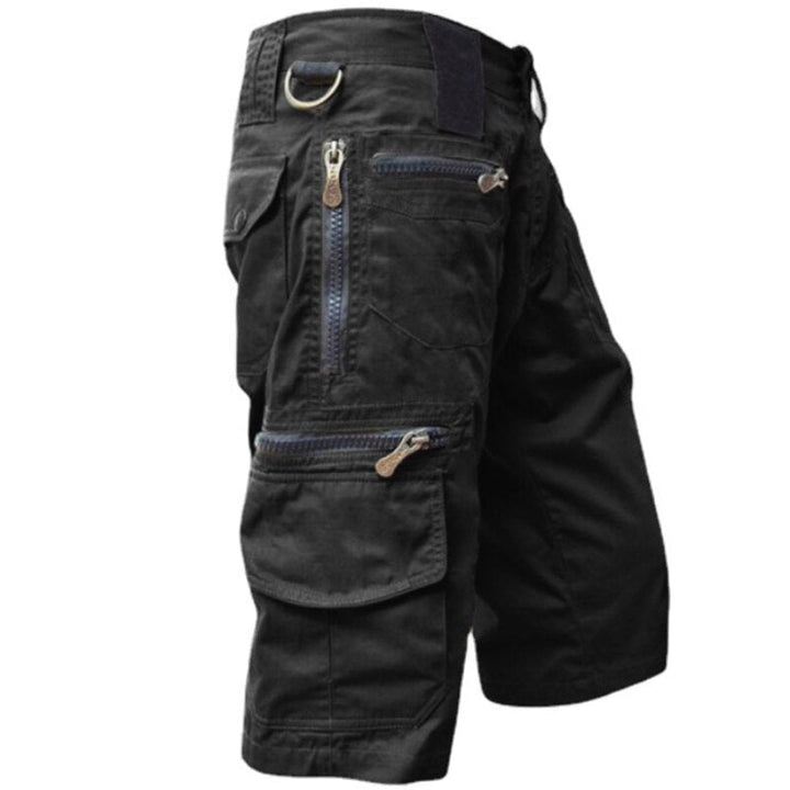 Men's Stretch Cargo Shorts for Hiking with 9 Pockets 3