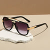 Men's Structured Sunglasses for Driving with UV400 Lenses