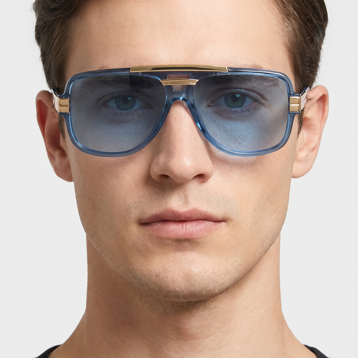Men's Structured Sunglasses for Driving with UV400 Lenses 3